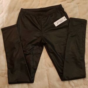 Plush fleece lined leggings